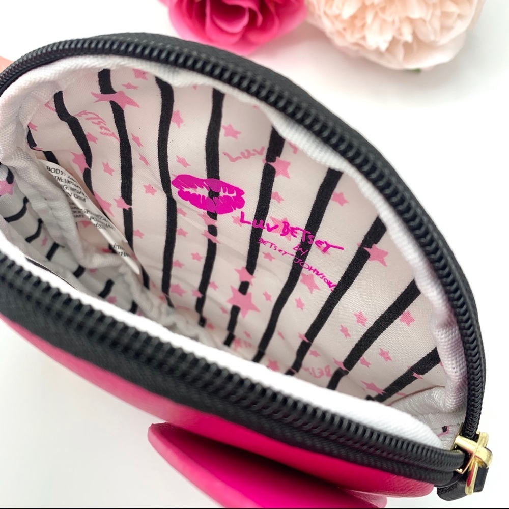 Betsey Johnson Butterfly Wristlet Wallet Bag - Picture 4 of 9